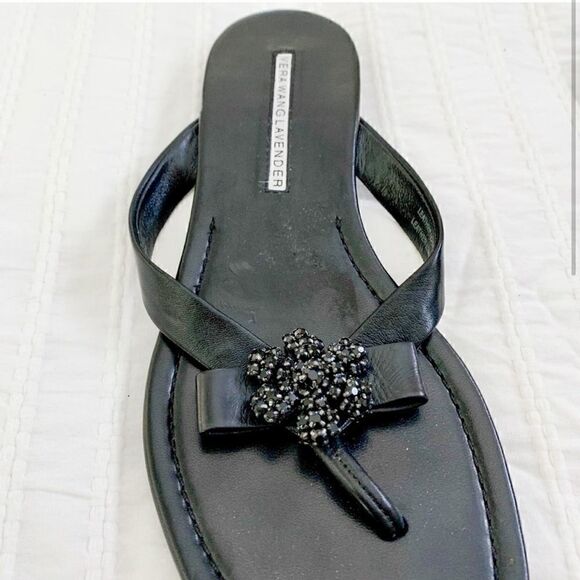 Vera Wang Lavender Collection leather sandals